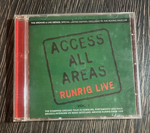 Runrig access all areas - access,