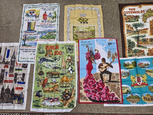 Vintage tea towels london - vintage,