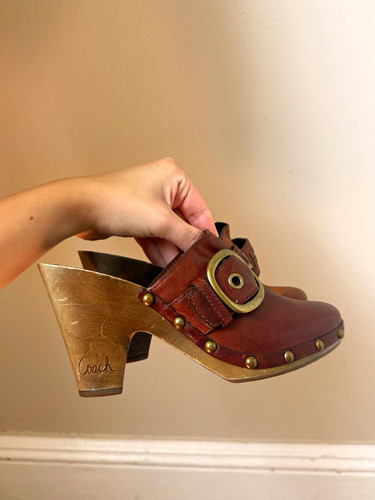 Y2k coach brown leather - coach,