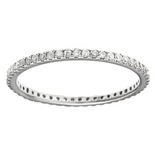White Gold 1/3 carat Pave