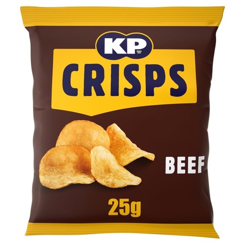 Beef flavour potato - kp, crisps