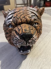 Tiger Heads Decor Resin