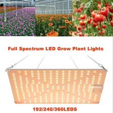 LED Grow Plant Lights Indoor Full Spectrum Lamp Panel for Greenhouse Hydroponic