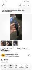 Apple Watch Series 5 Nike 44mm