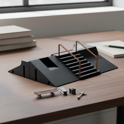 Finger skateboard ramp - 6,