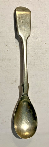 Antique silver plated mustard - plated,