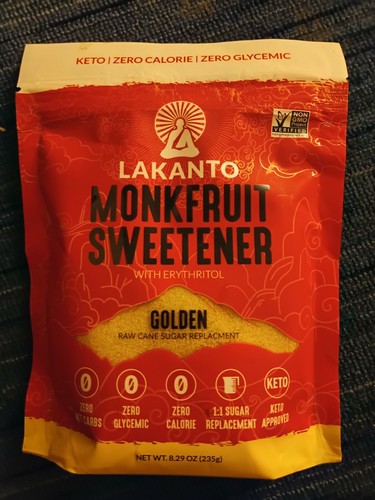 Monk fruit sweetener 29oz - monk, sweetener,
