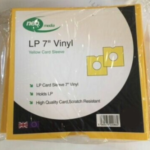 Vinyl yellow single - 50, 7''