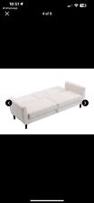 Sofa Bed with Storage Container and Sleep Function