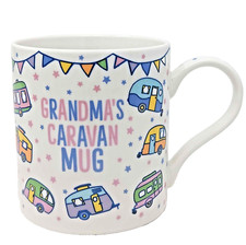 Caravan Mug China Cup for Tea or Coffee Ideal Gift For Grandma Leonardo Boxed