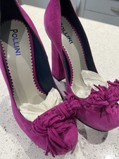 Pollini Vero Cuoio Velvet Pump