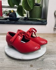 Kids Red Tap Shoes ~ UK8 / EU25