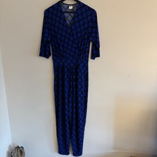 KIM & CO Blue Black Geometric