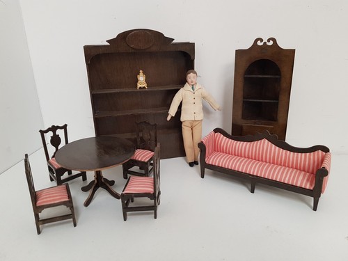 Dolls house furniture - , study