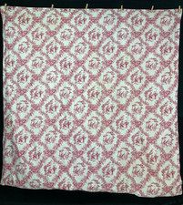 Vintage French Beautiful Toile de Jouy Printed Wall Hanging Curtain 185x190 cm