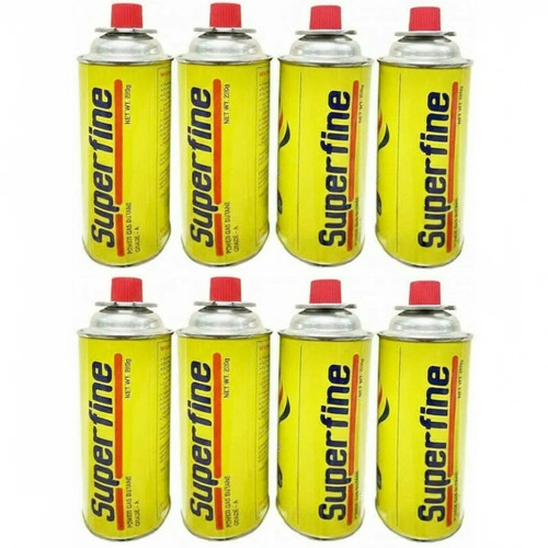Butane gas canisters for - 8, x