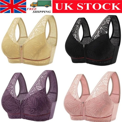 Ladies front fastening - front, bra