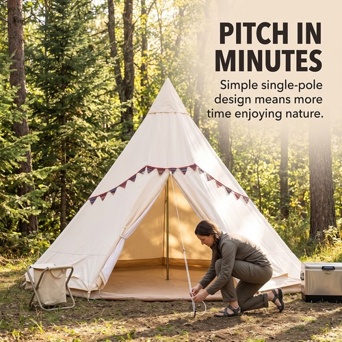 Pyramid tent for - pyramid,