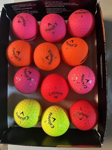 Callaway mixed coloured - 12,