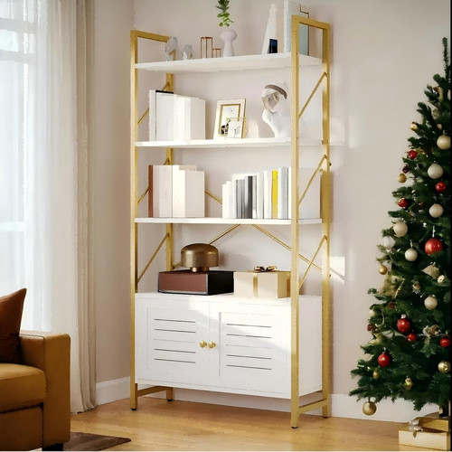 Yitahome bookcase with storage - yitahome,