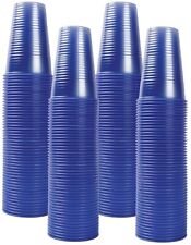 Reusable Plastic Cups Blue