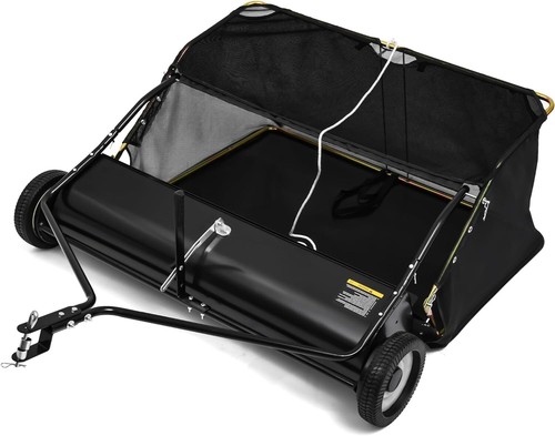 Tow behind lawn sweeper - tow,