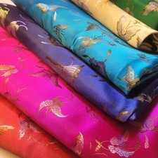 Chinese Butterfly Brocade Poly