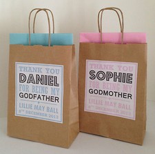Personalised brown christening - personalised,