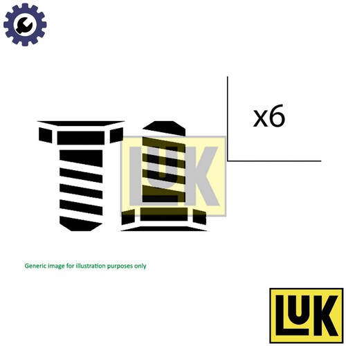Screw set flywheel 411 0234 - 0234, 11