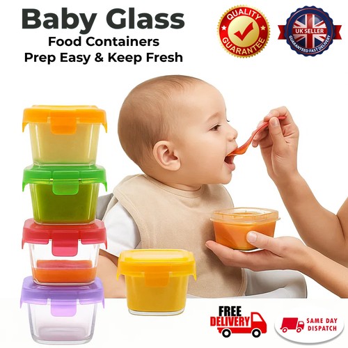 12pcs glass food - 6/12pcs, storage