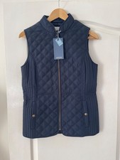 Joules Navy Gilet Size 10 -