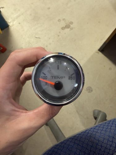 Chaparral temperature gauge - temperature,