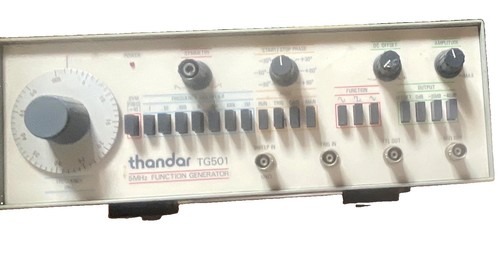 Thandar tg501 function - thandar,