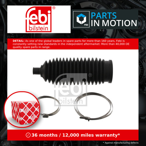 Steering rack boot fits - steering,
