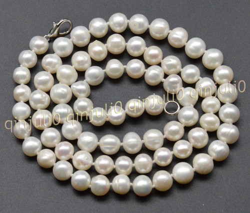 Genuine natural white akoya - natural,