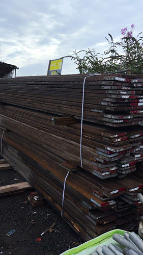 Reclaimed wooden scaffold - reclaimed,