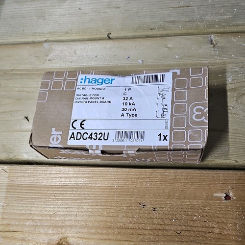Hager rcbo 32a - 30ma, c32