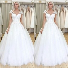 Elegant Wedding Dresses V Neck