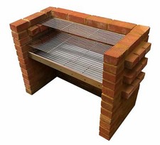 Large Heavy Duty DIY Brick Charcoal BBQ Kit 91cm x 40cm 