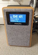 Philips Audio Philips TAR5005-10 DAB+/FM Clock Radio Brown/Grey