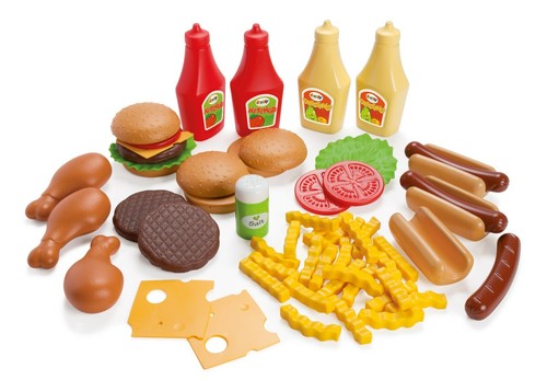 Pretend play bbq food - pretend,