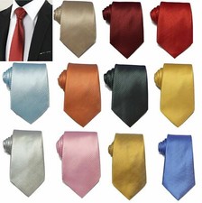 Men's Silky Classic Swirl Jacquard Woven Striped Necktie Tie Gift Wedding Prom