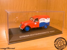 CITROEN 2CV 2-CV FOURGONNETTE 1:43 "ESSO - EXTRA" MINT!