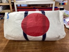 Fireball dinghy  hold all withFireball logos made of up cycled sailcloth unique