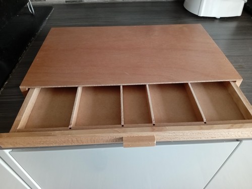 Artist wooden pullout storage - wooden,