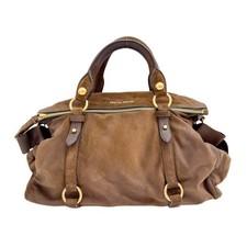 MIU MIU Vitello Lux Bow Bag
