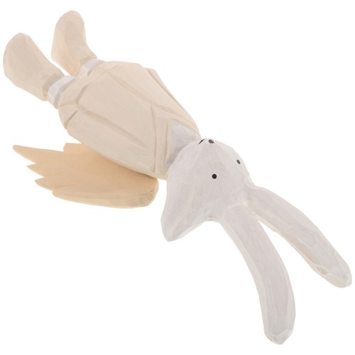 Small wood bunny - small,