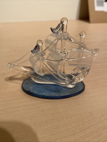 Ship ornament glass - ornament,