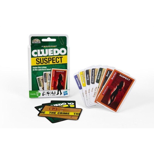 Cluedo suspect card game - card,