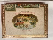 Old Wooden Cigar Box